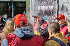 Румъния - служители на пощи - протест