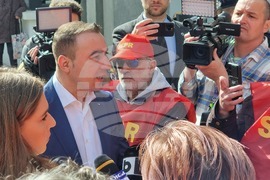 Румъния - служители на пощи - протест