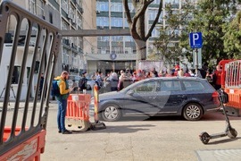 Румъния - служители на пощи - протест