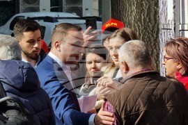 Румъния - служители на пощи - протест