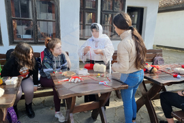 Добрич - работилница за мартеници - деца