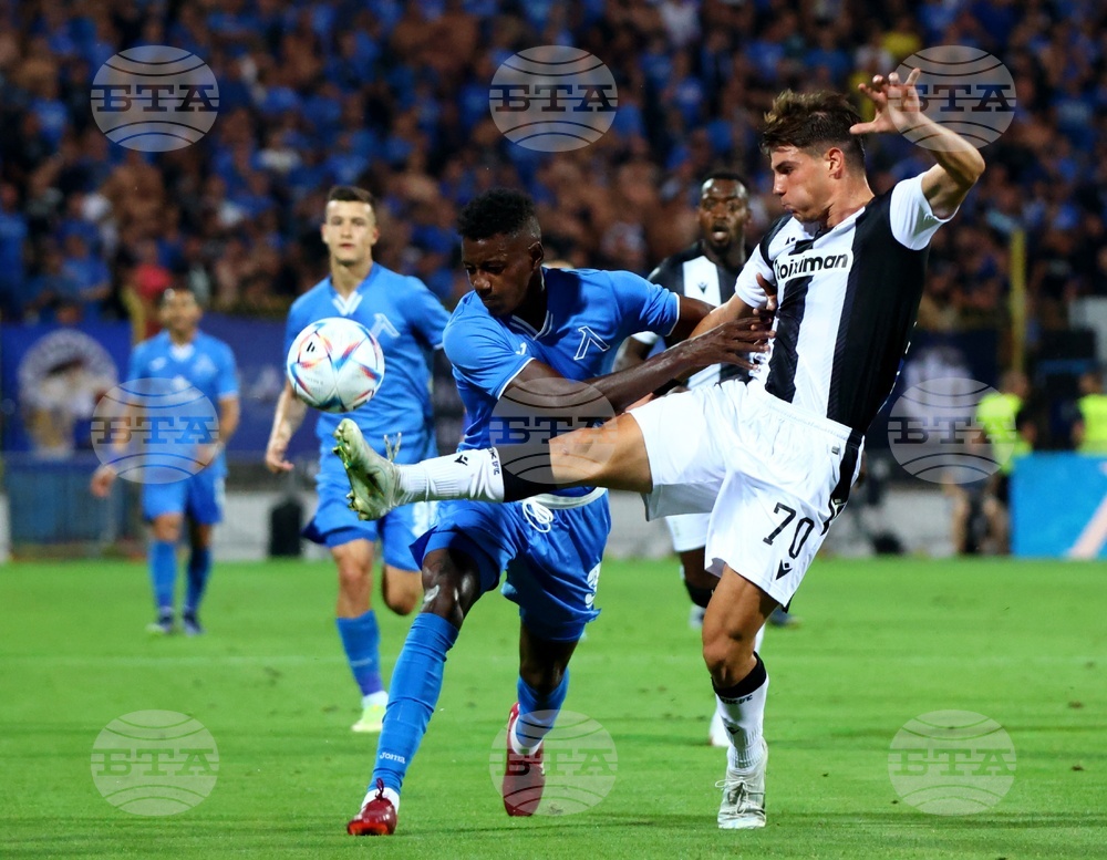 Футбол - Лигата на конференциите - Левски - ПАОК Солун. На снимката: Хосе Кордоба.