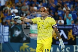 Футбол - Лигата на конференциите - Левски - ПАОК Солун. На снимката: Николай Михайлов.