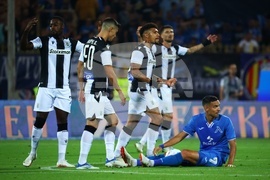 Футбол - Лигата на конференциите - Левски - ПАОК Солун. На снимката: Георги Миланов.