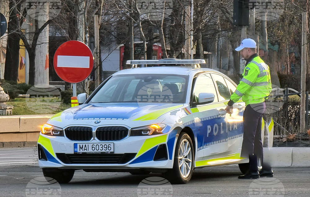 Румъния - протест - таксиметрови шофьори