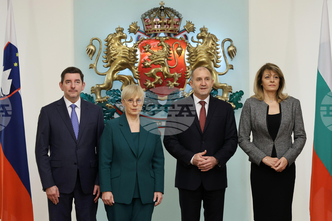 Румен Радев - Наташа Пирц Мусар - среща