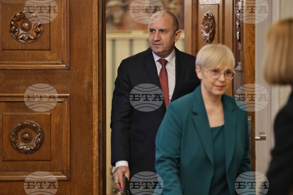 Румен Радев - Наташа Пирц Мусар - пленарни разговори