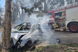 Плевен - демонстрация - ВВВУ "Георги Бенковски"