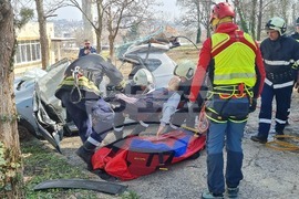 Плевен - демонстрация - ВВВУ "Георги Бенковски"