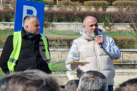 Румъния - протест - таксиметрови шофьори