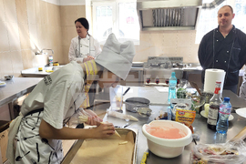 Самоков - Професионална гимназия по туризъм - кулинарно състезание