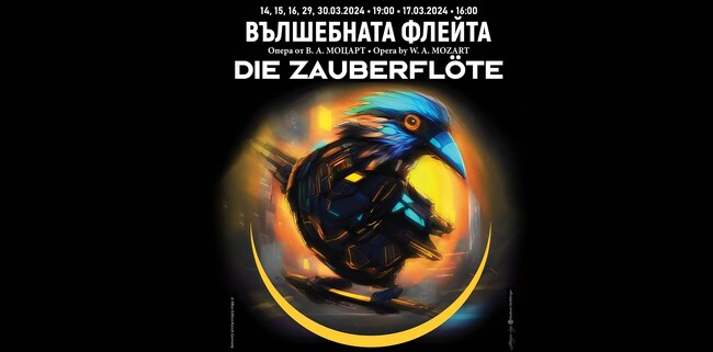 Софийска опера и балет: Втора премиера за сезона в Софийската опера –„ВЪЛШЕБНАТА ФЛЕЙТА“ 