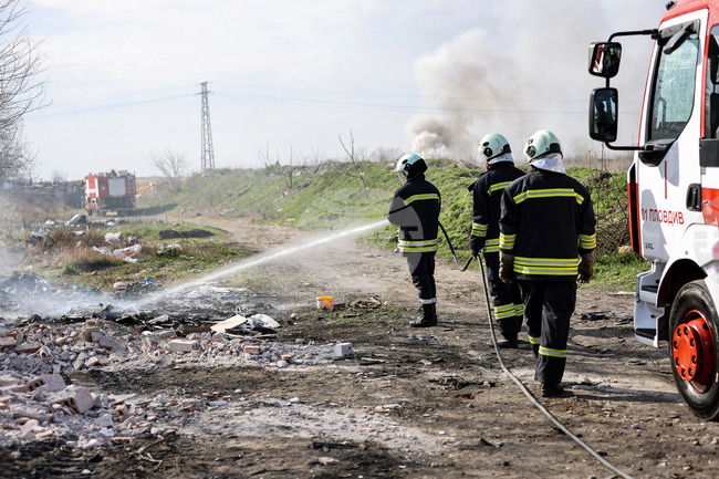 Пловдив - пожар