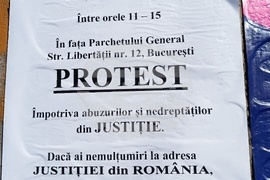Румъния - правосъдна система - протест
