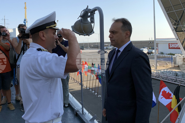 Бургас - Драгомир Заков - Ден на Националното военноморско учение Бриз 2022