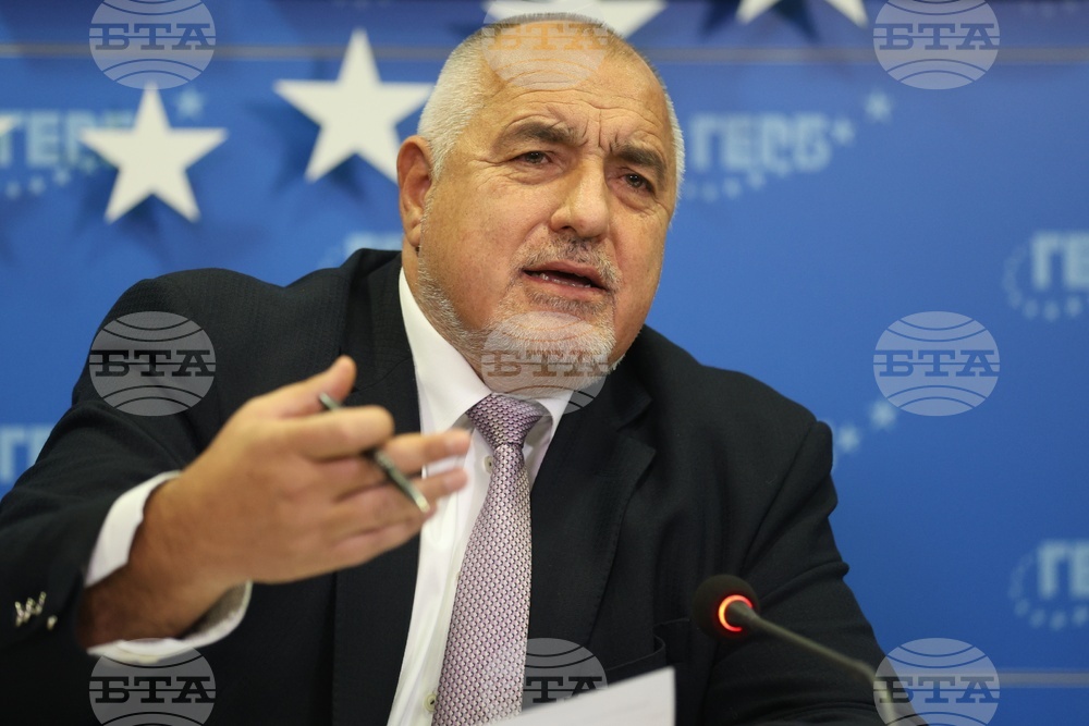 ГЕРБ-СДС - брифинг - Бойко Борисов