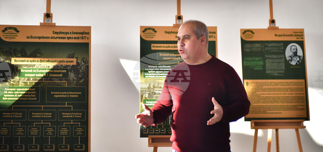 Исперих - изложба "Командирите на Българското опълчение" - откриване