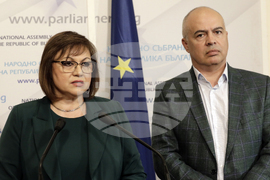 Парламент - БСП - брифинг