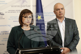 Парламент - БСП - брифинг