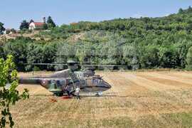 Село Калугерово - пожар - гасене
