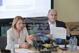 Йорданка Фандъкова - Георги Георгиев - пресконференция