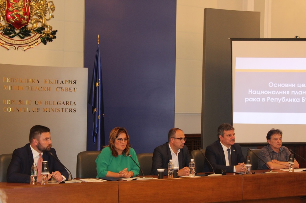 Националният план за борба с рака е първата стъпка към подобряване на грижите за онкологично болните