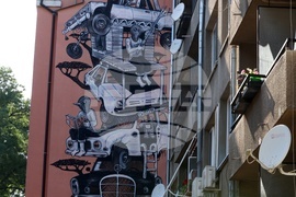 Хейс Ванхее - стенопис