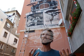 Хейс Ванхее - стенопис