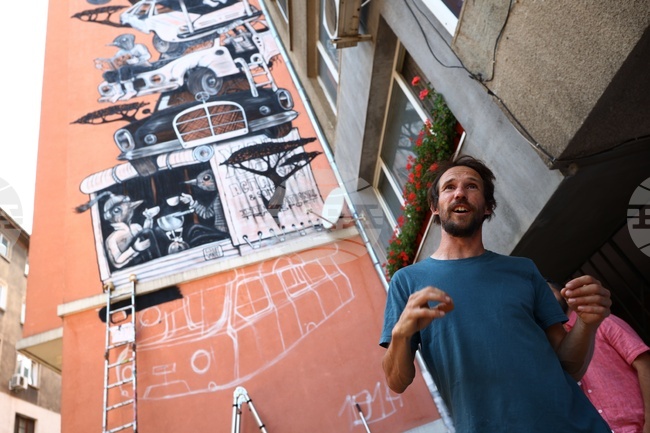 Хейс Ванхее - стенопис