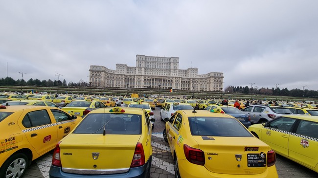 След 3-часови преговори протестиращите румънски таксиметрови шофьори не постигнаха споразумение с правителството