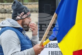 Румъния - таксиметрови шофьори - протест