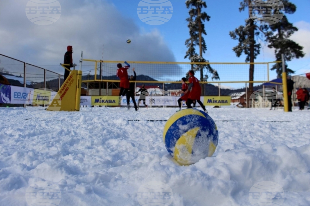 Bulgaria Clinches Historic First Win at CEV U20 Snow Volleyball European Championship