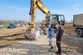 Кермен - първа копка