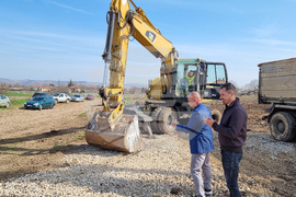 Кермен - първа копка