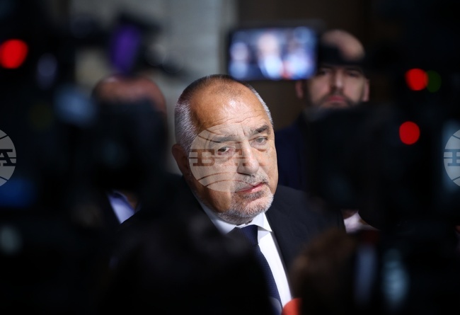 Народно събрание - Бойко Борисов - изявление