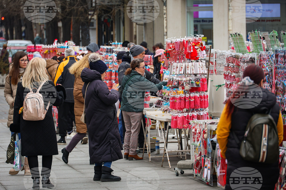 Бургас - мартеници - пазар