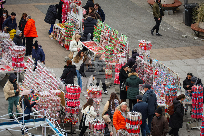 Бургас - мартеници - пазар