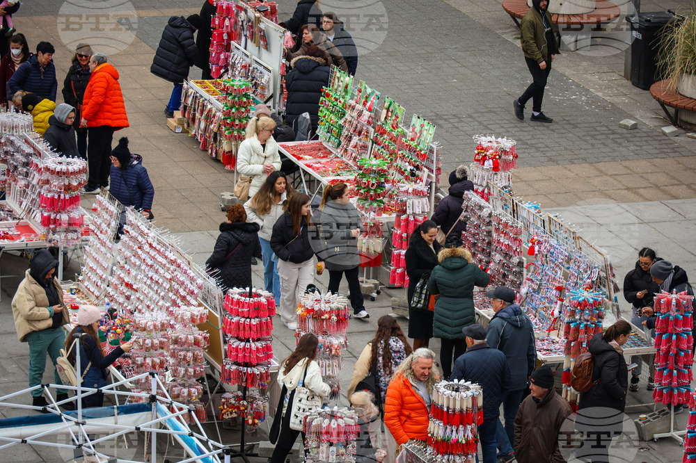 Бургас - мартеници - пазар