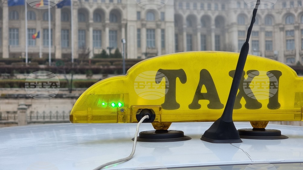 Румъния - таксиметрови шофьори - протест