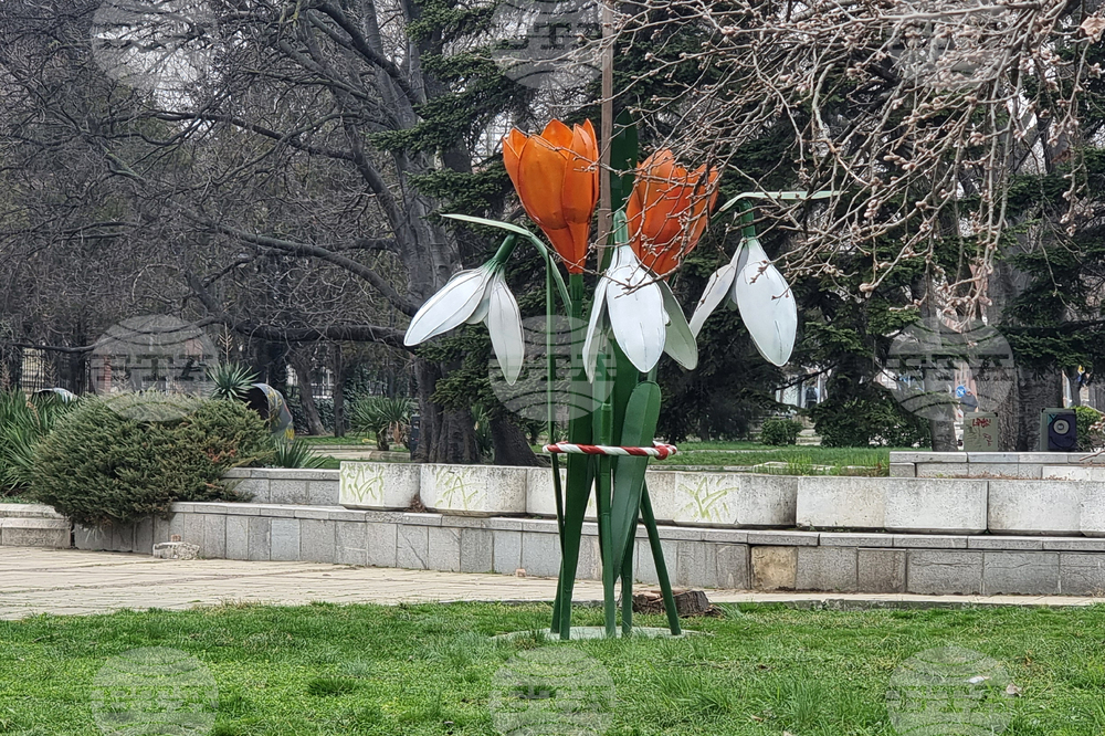 Варна - Баба Марта - пролет - украса