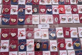 Румъния - базар за мартеници