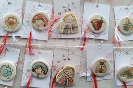 Румъния - базар за мартеници