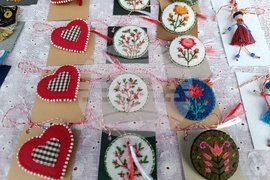 Румъния - базар за мартеници