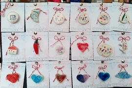 Румъния - базар за мартеници