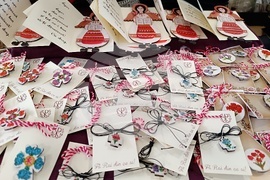 Румъния - базар за мартеници