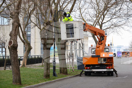 Бургас - Морска градина - осветление
