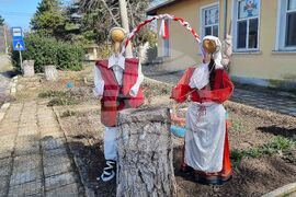 Село Челопечене - празнична украса