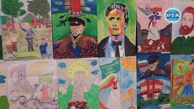 В Плевен отличиха победителите в Националния конкурс за детска рисунка "Освобождението"