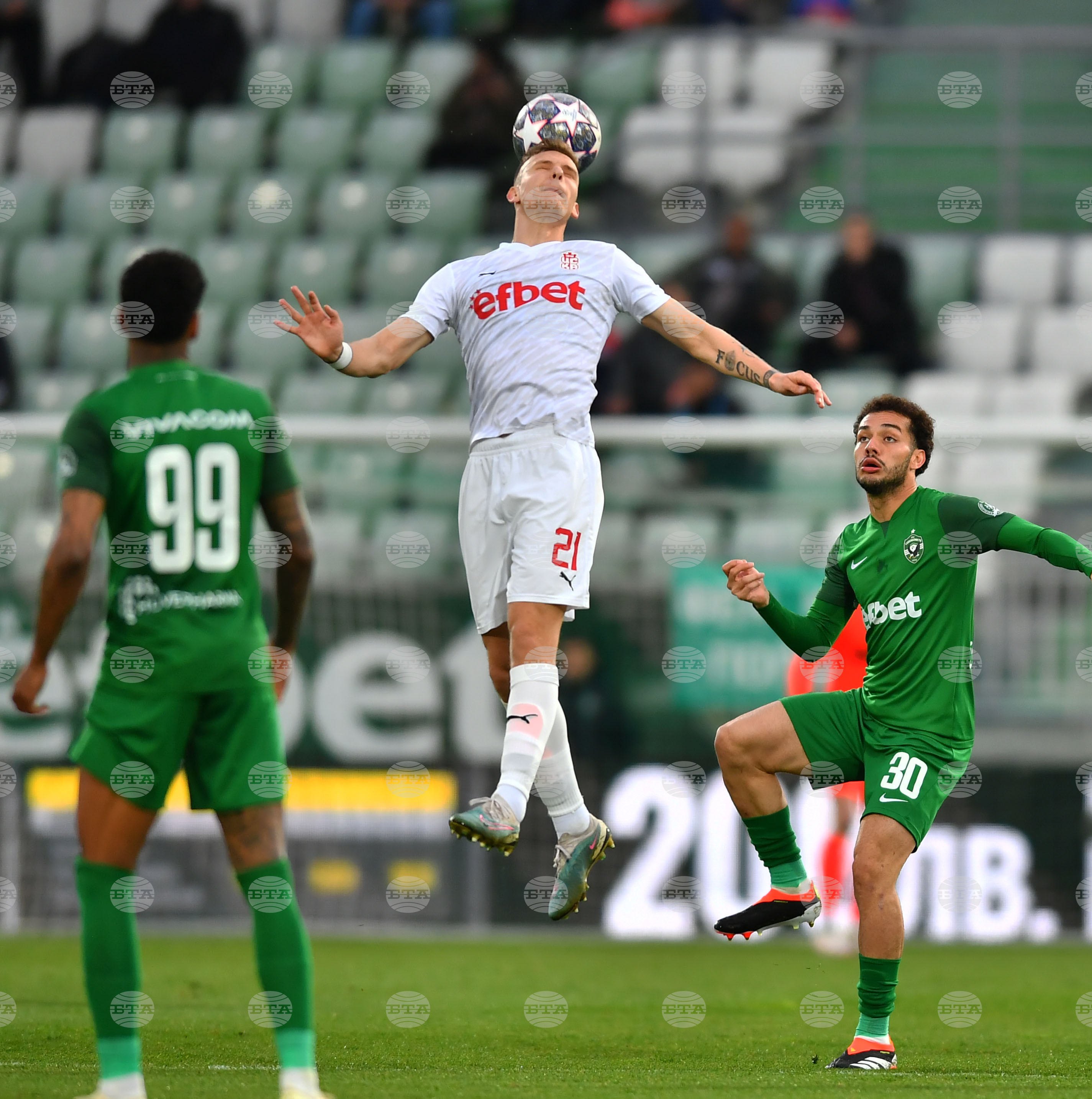 Разград - футбол - Лудогорец - ЦСКА 1948