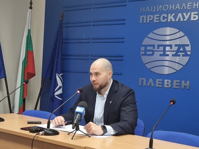 Пресконференция на председателя на Общински съвет - Плевен доц. д-р Иван Малкодански